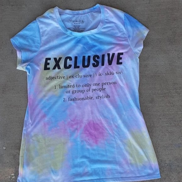 Tops - Womens t-shirt, multicolor, size xl juniors